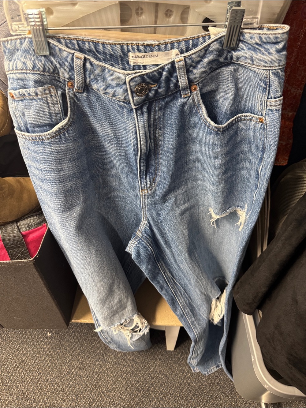 Garage baggy jeans size 9 // 100224